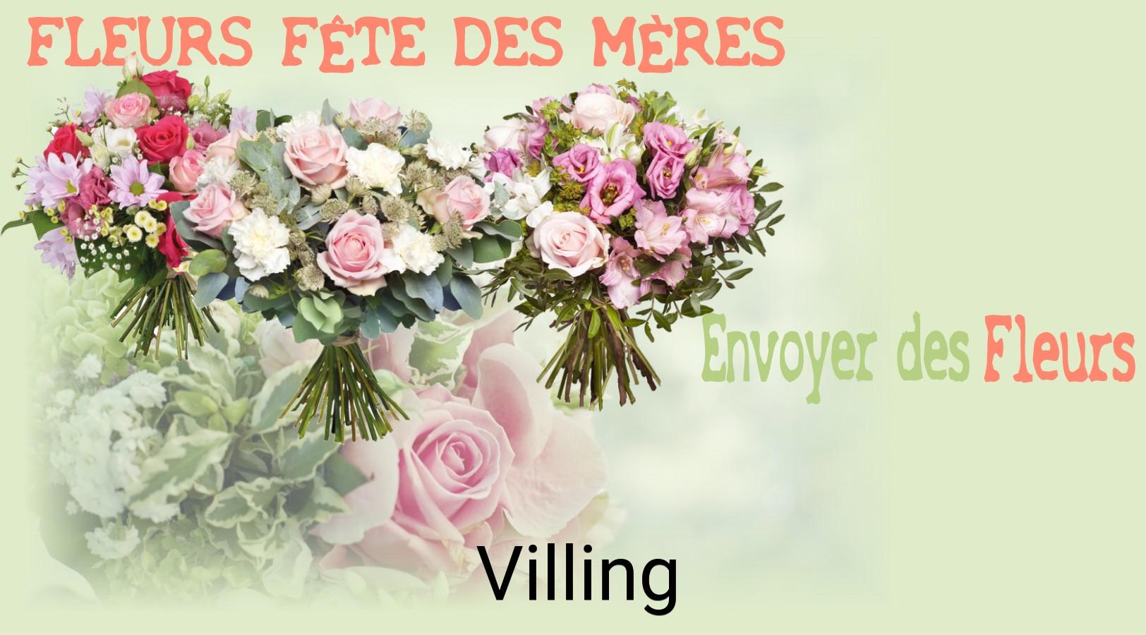 Bouquet de Fête des Mères livré à Villing